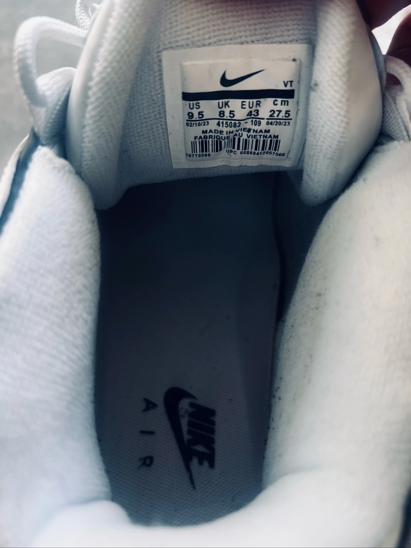 Nike Air More Uptempo Branco – photo 8